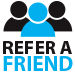 Refer a friend logo