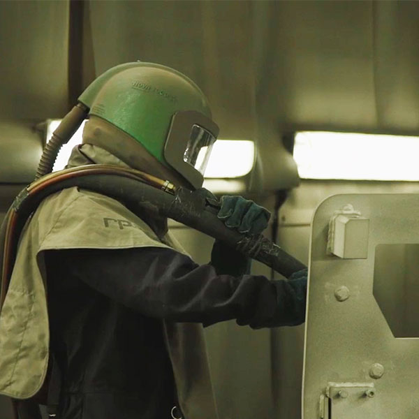 Shot blasting service