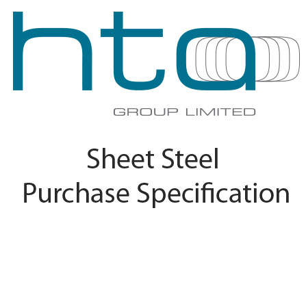 HTA Steel sheet purchase specification