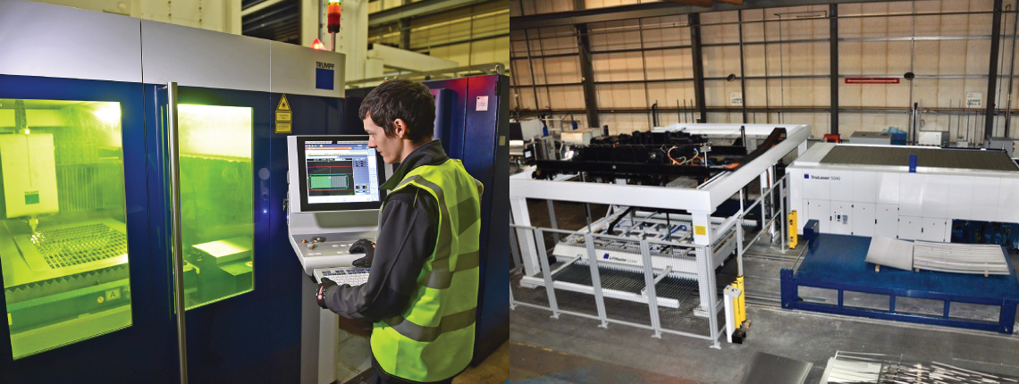 automated laser cutting