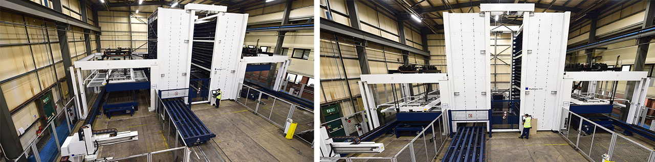 Fully automated laser cutting machine