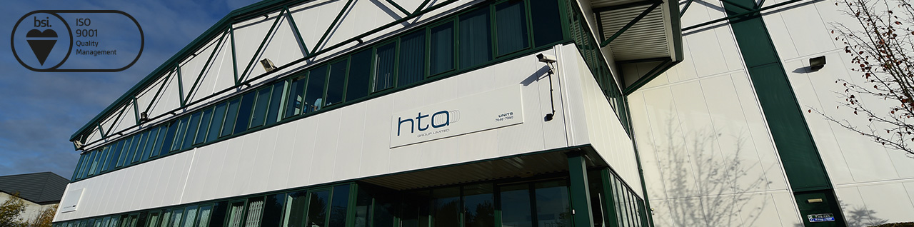 HTA Offices with ISO 9001:2008 logo