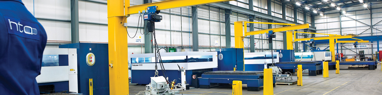 Laser cutting machines at HTA Group