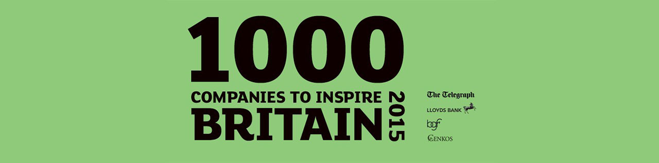 100 companies to inspire Britain 2015 logo